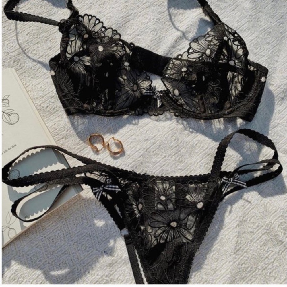 2PIECE For Love & Lemons Lilou Embroidered SET